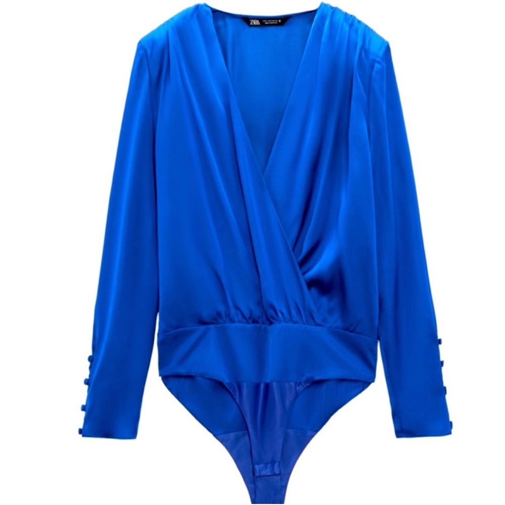 Zara Sateen Bodysuit
